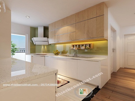  KÍNH MÀU ỐP BẾP KMB16