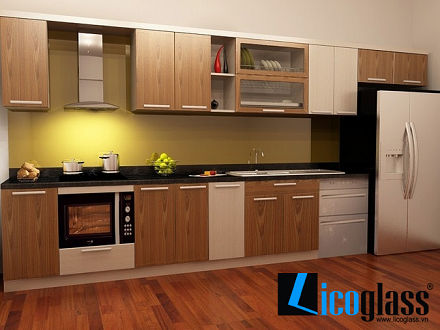  KÍNH MÀU ỐP BẾP KMB12