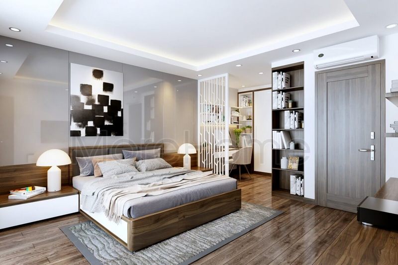 Thiết kế nội thất phòng ngủ nhà phố đẹp